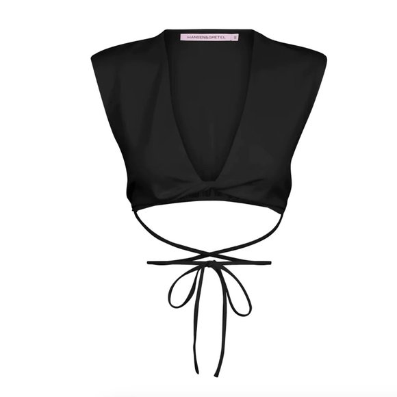 NWT - Hansen and Gretel Whitaker Top Black - Picture 2 of 8